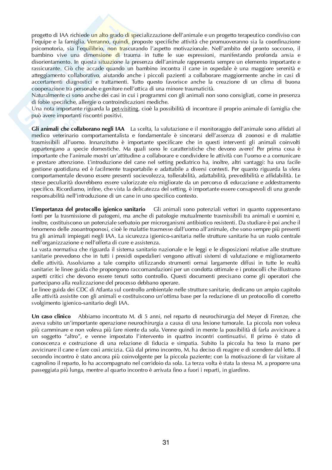 Riassunto esame Psicologia della salute del bambino, Prof. Bonichini Sabrina, libro consigliato Psicologia pediatrica, Sabrina Bonichini, Marta Tremolada Pag. 31