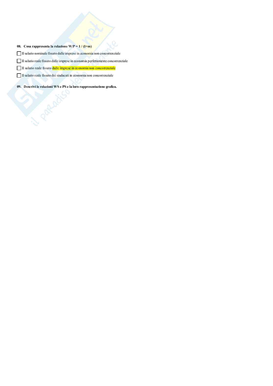 Paniere Macroeconomia  Pag. 51