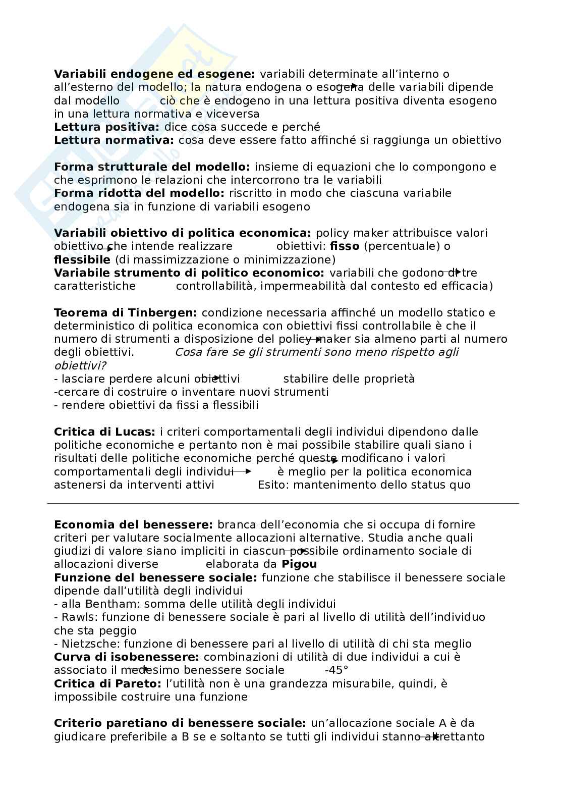 Schemi politica economica Pag. 2