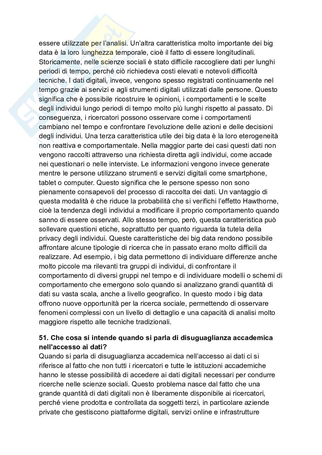 Metodologia della ricerca sociale Pag. 41