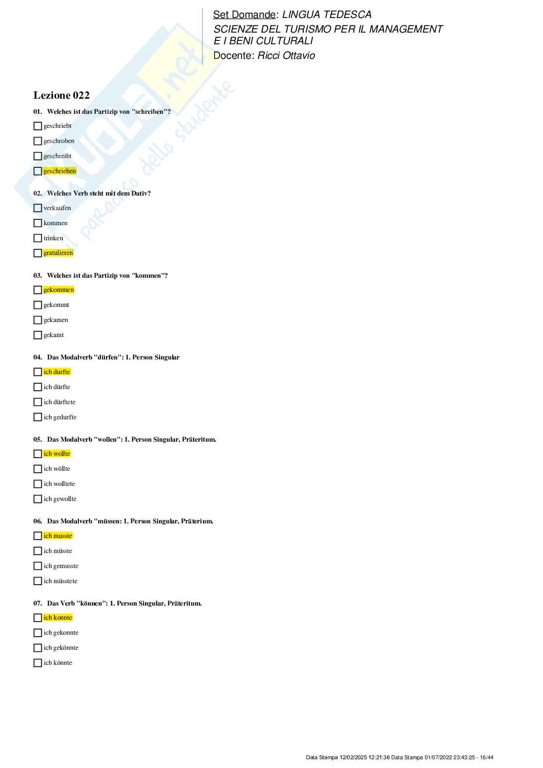 Paniere nuovo (2025) completo di Lingua tedesca Pag. 16