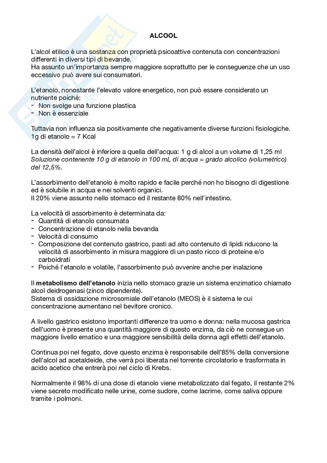 Alimentazione e nutrizione umana Pag. 46