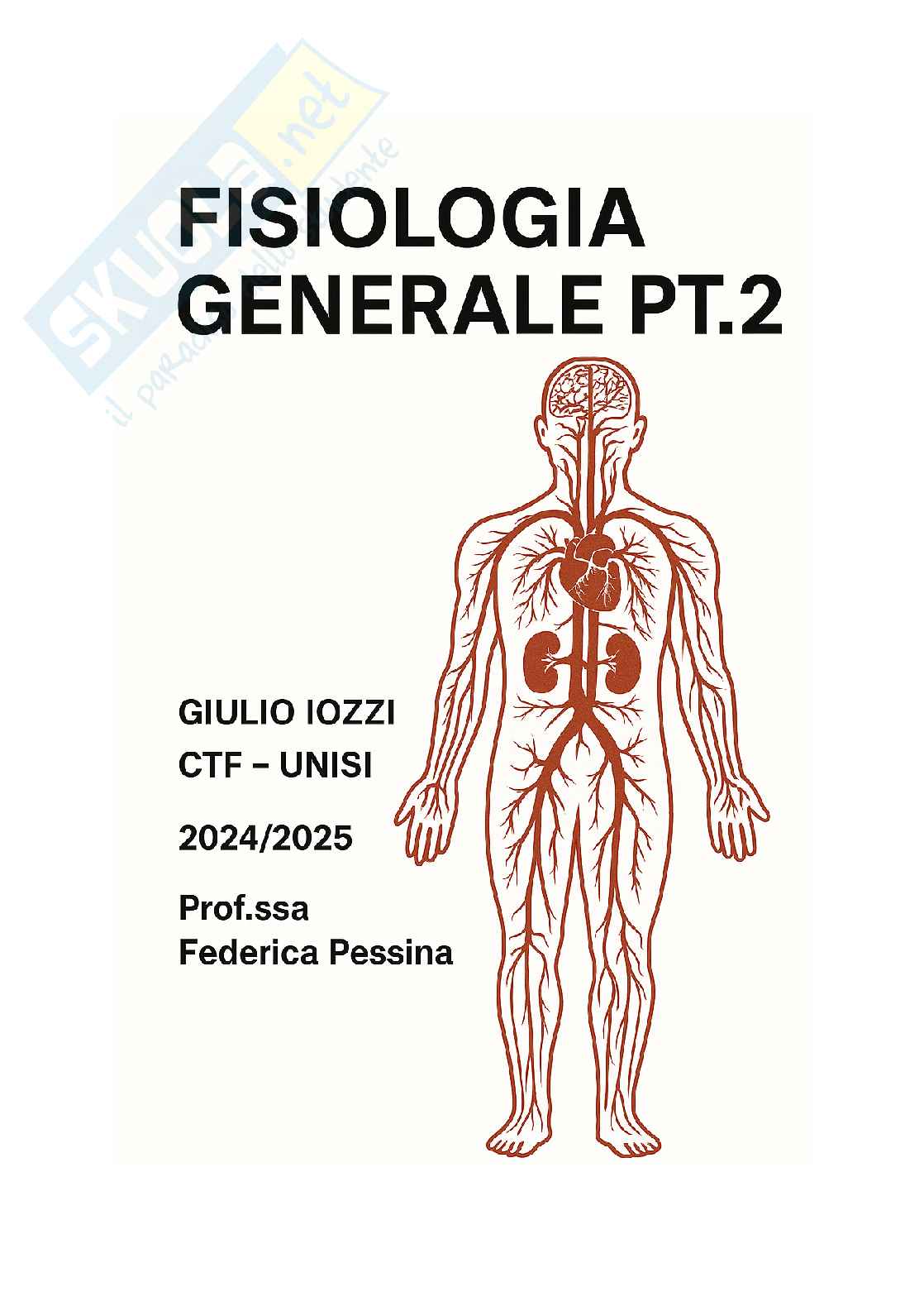 Fisiologia generale Pag. 1