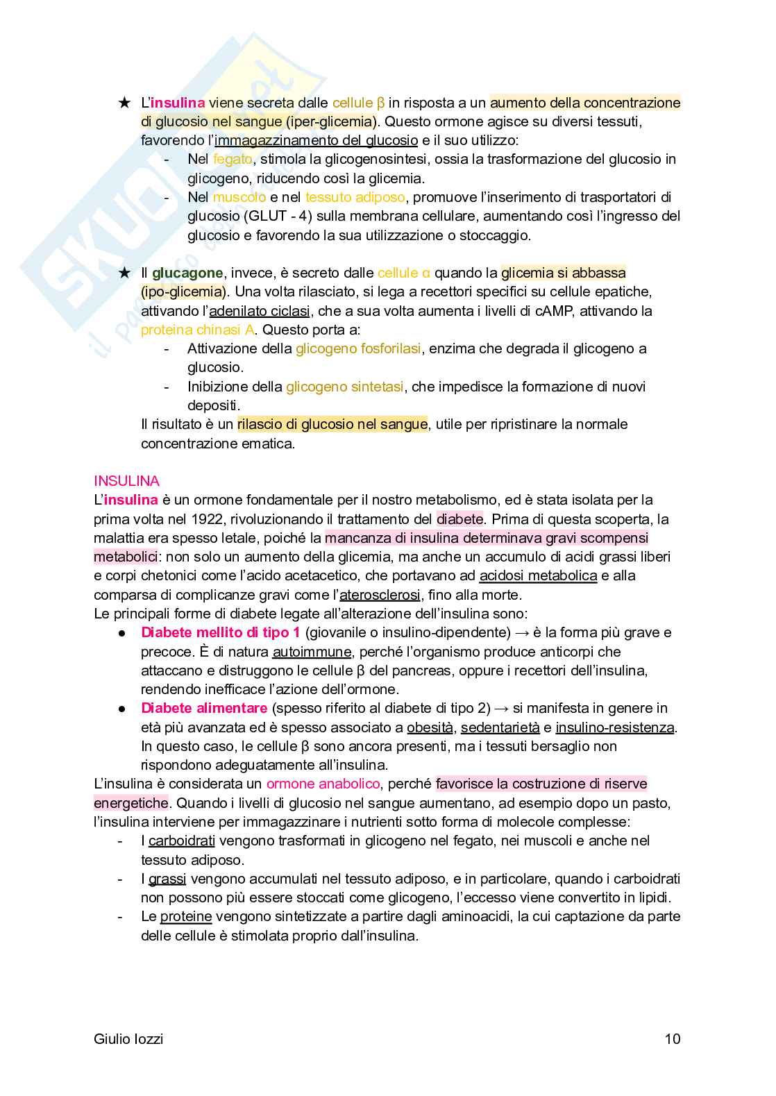 Fisiologia generale Pag. 11