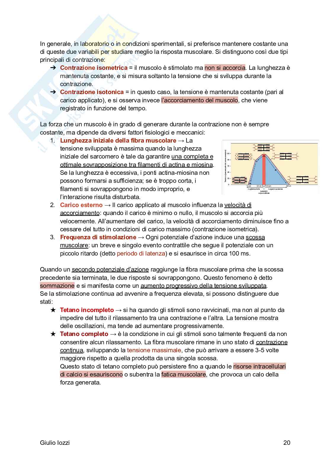 Fisiologia generale Pag. 21