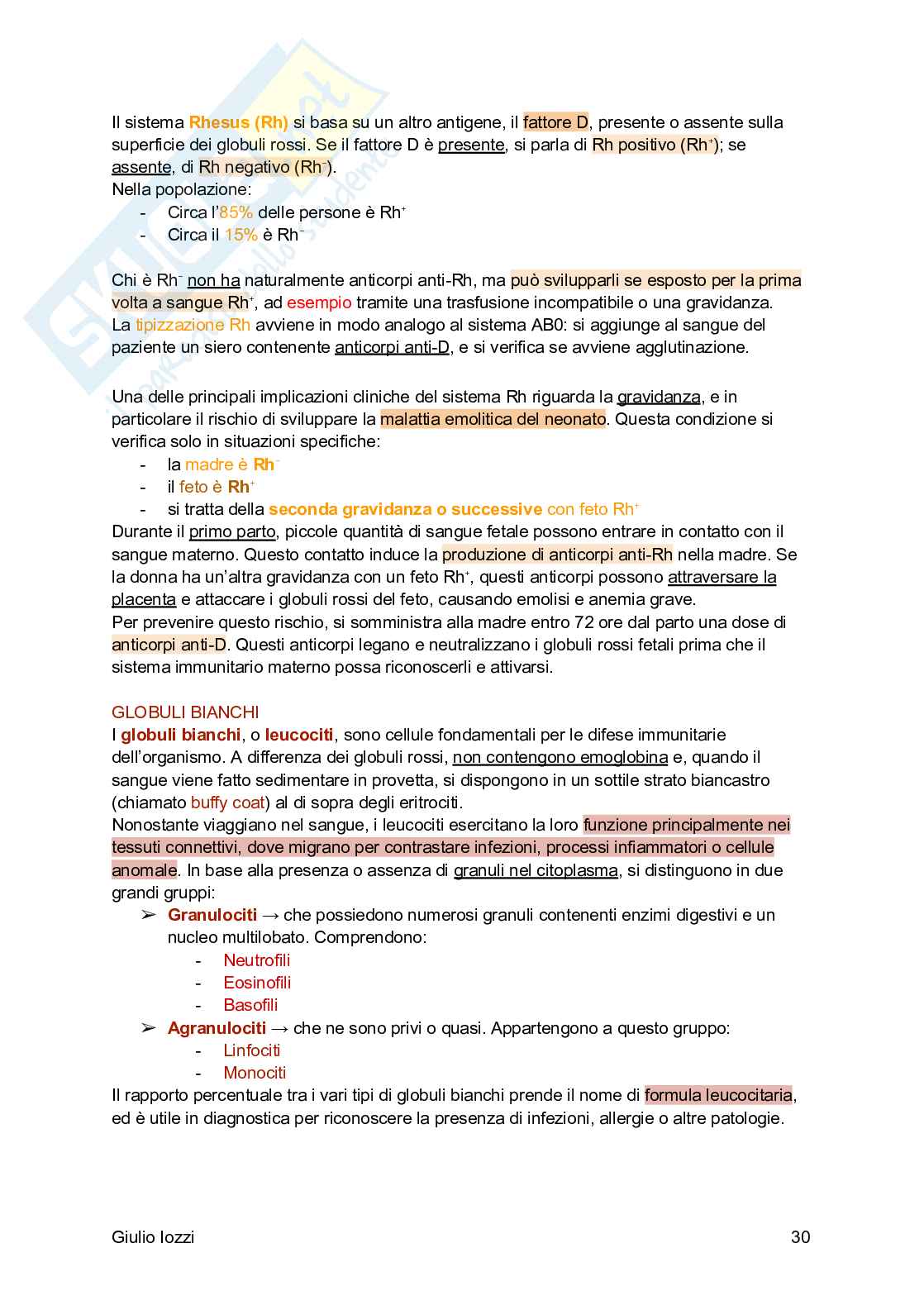 Fisiologia generale Pag. 31