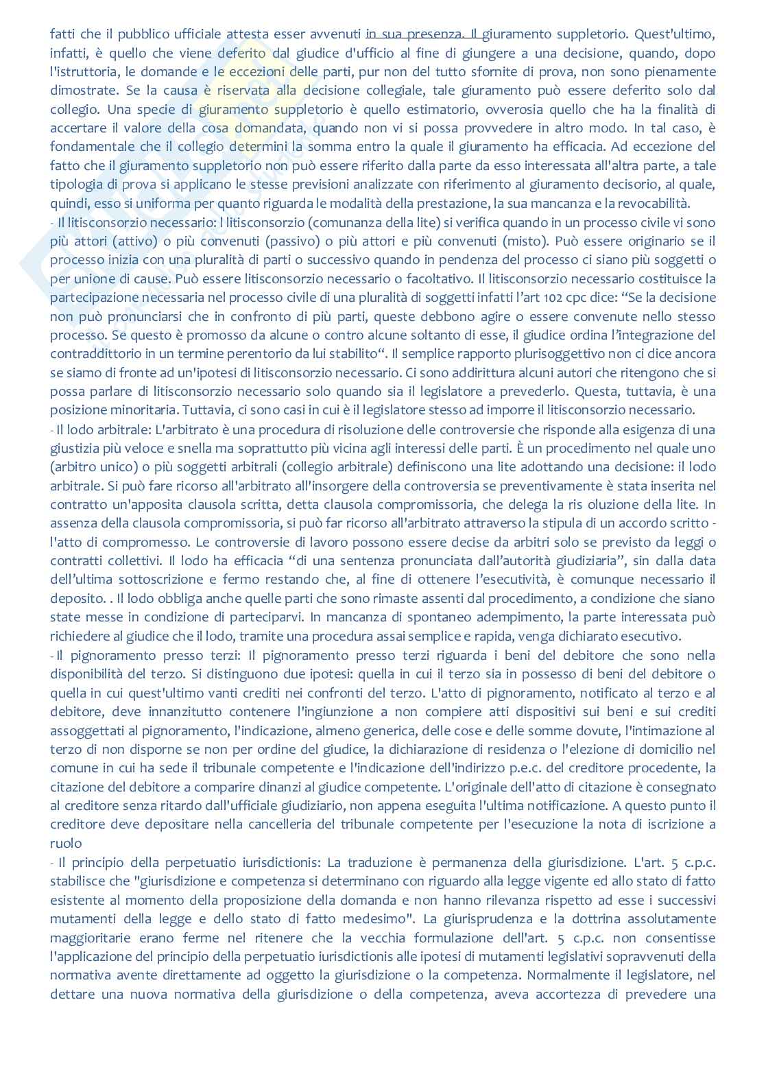 Diritto processuale civile Pag. 11