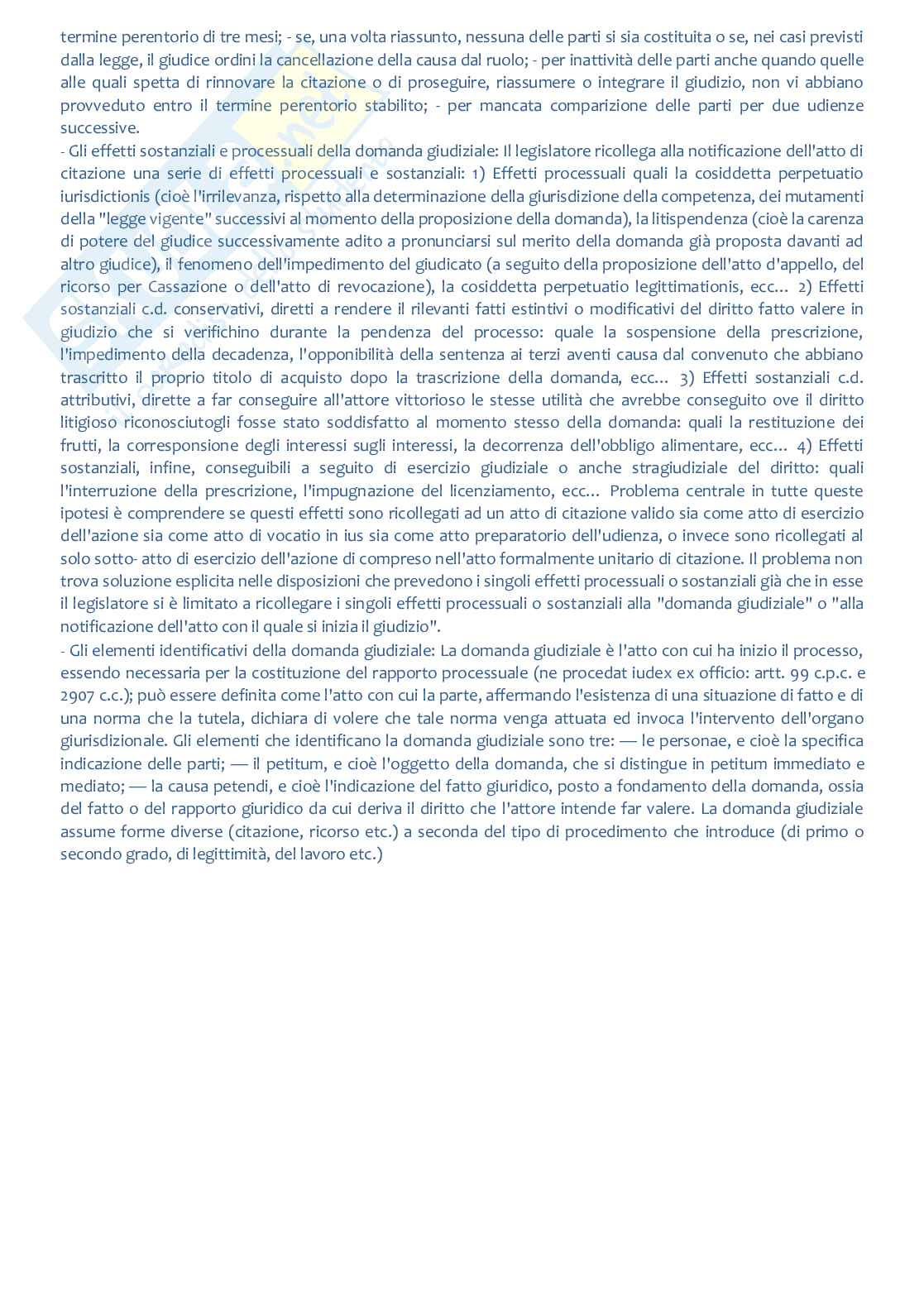 Diritto processuale civile Pag. 6