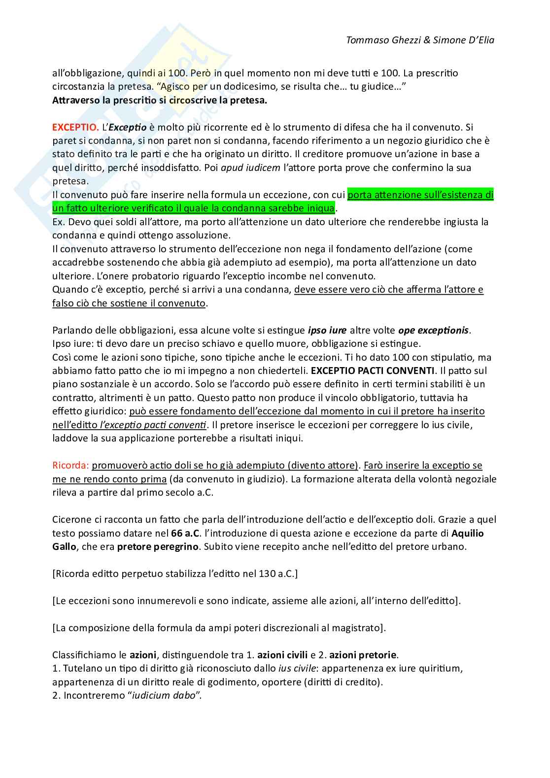Appunti esame Diritto romano Pag. 26