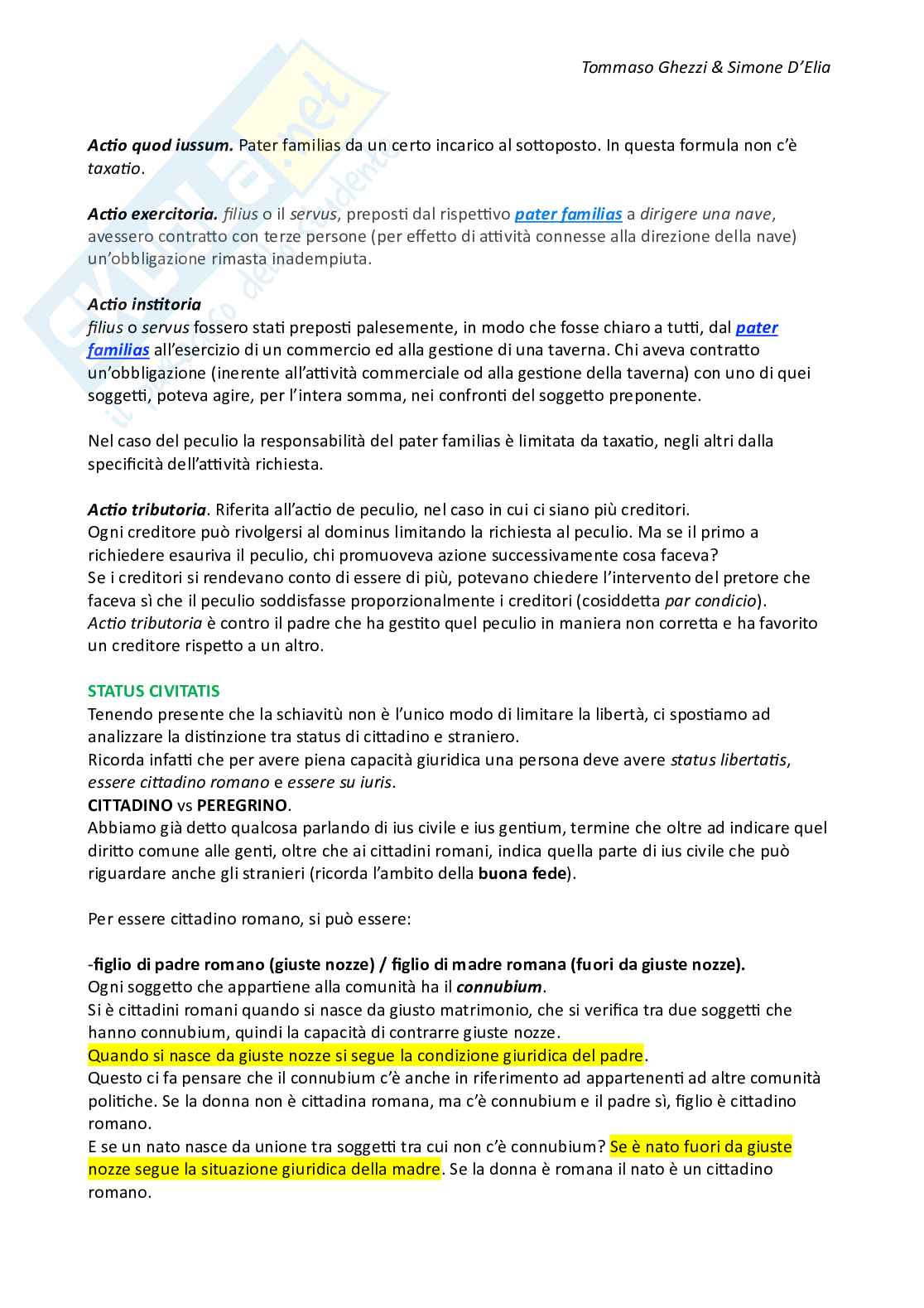 Appunti esame Diritto romano Pag. 36