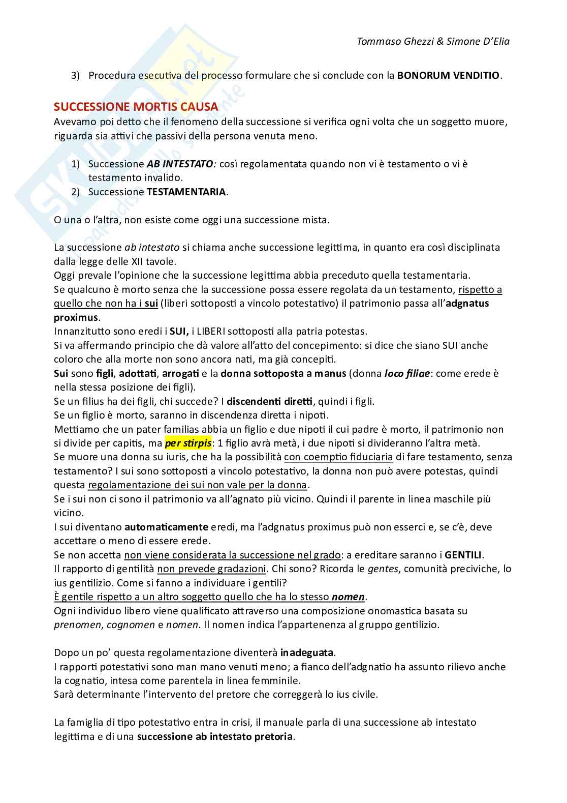 Appunti esame Diritto romano Pag. 51