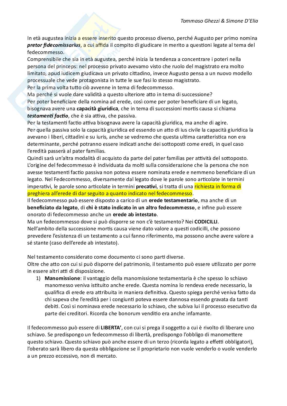 Appunti esame Diritto romano Pag. 56