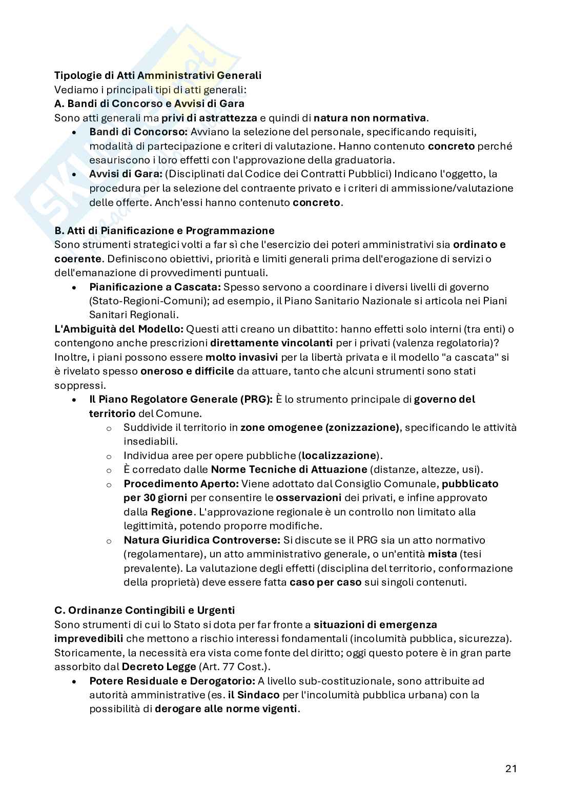 Diritto amministrativo Pag. 21