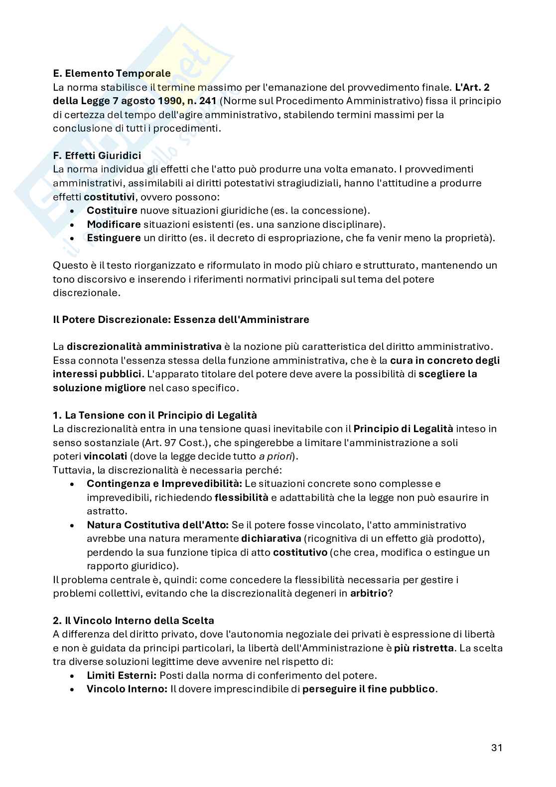 Diritto amministrativo Pag. 31
