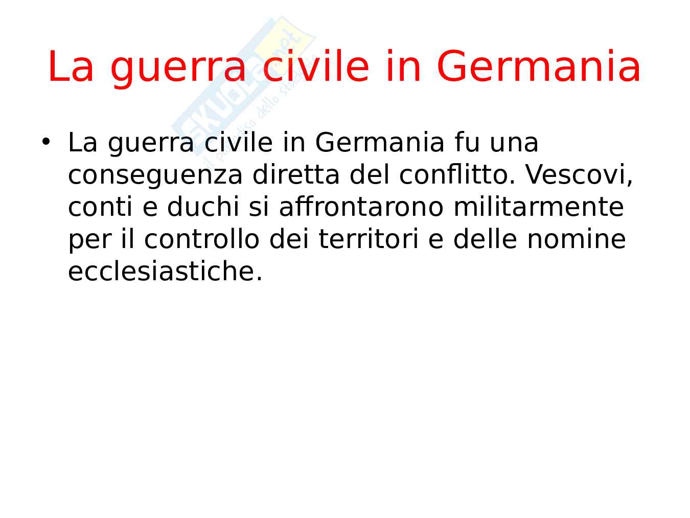 Conflitto tra Papato e Impero per le investiture Pag. 16