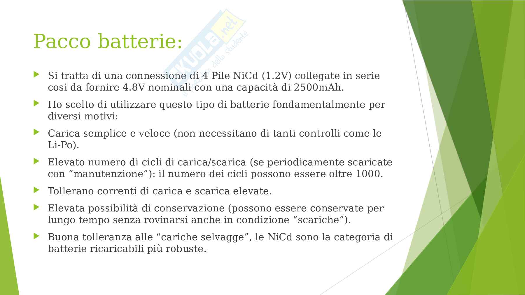 Tipologie di batterie tesina Pag. 11