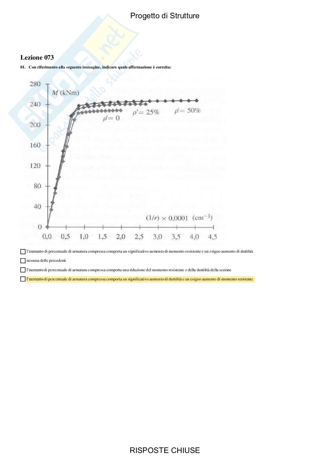 Progetto di strutture - Paniere compilato  Pag. 76