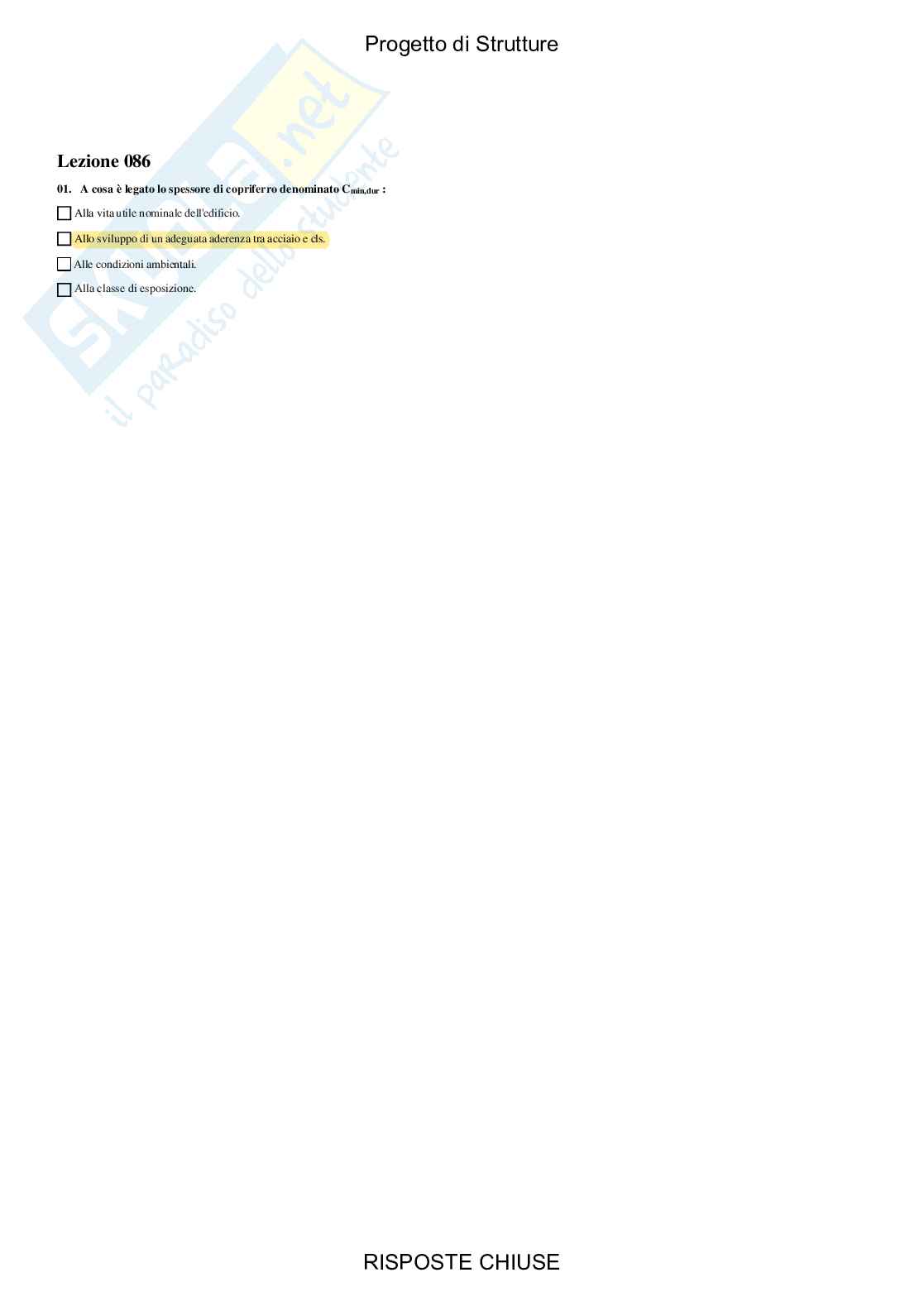 Progetto di strutture - Paniere compilato  Pag. 91