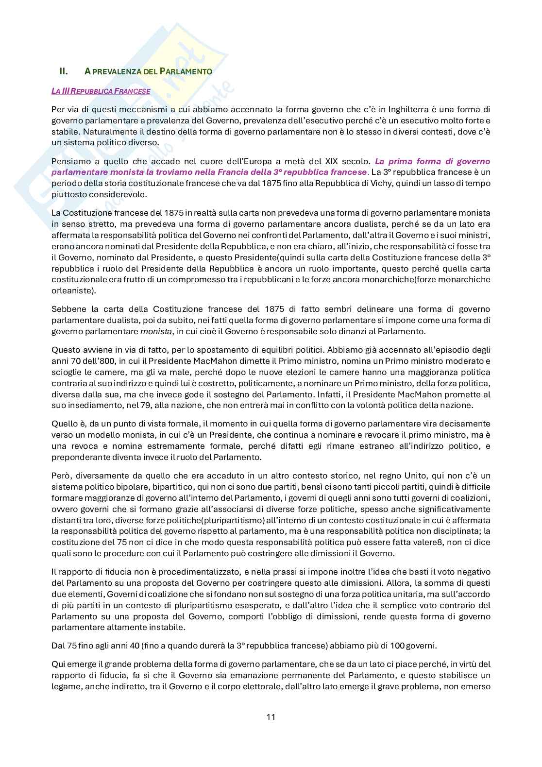 Diritto pubblico comparato Pag. 11