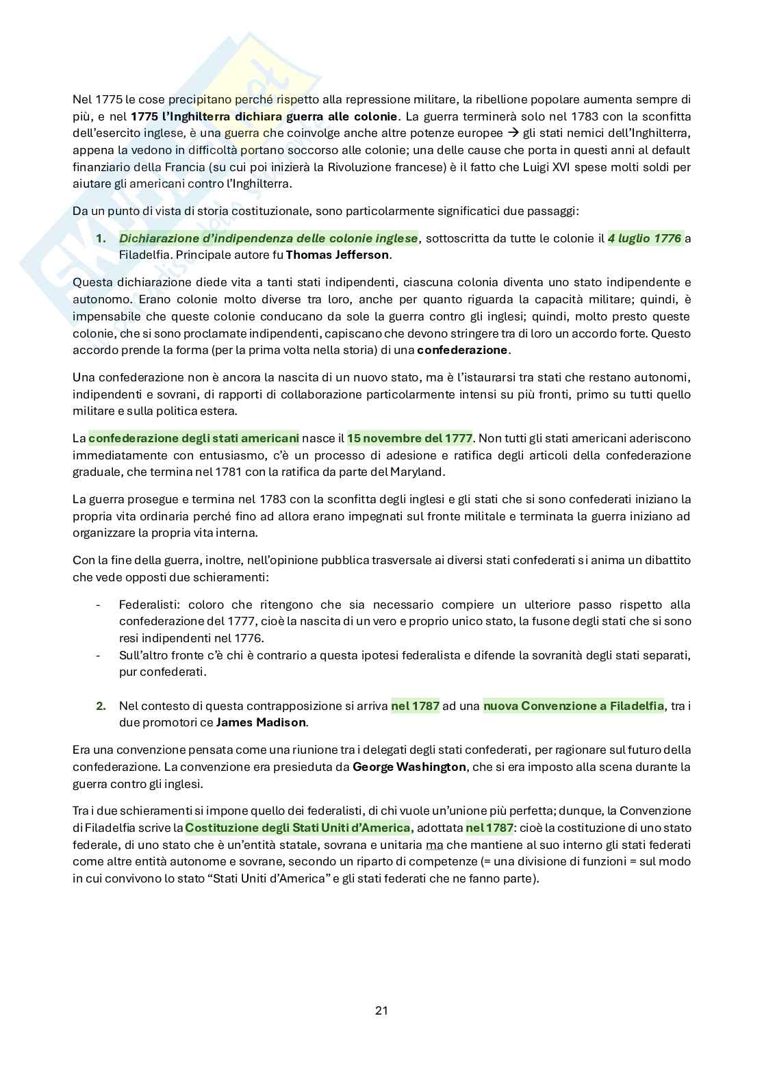 Diritto pubblico comparato Pag. 21