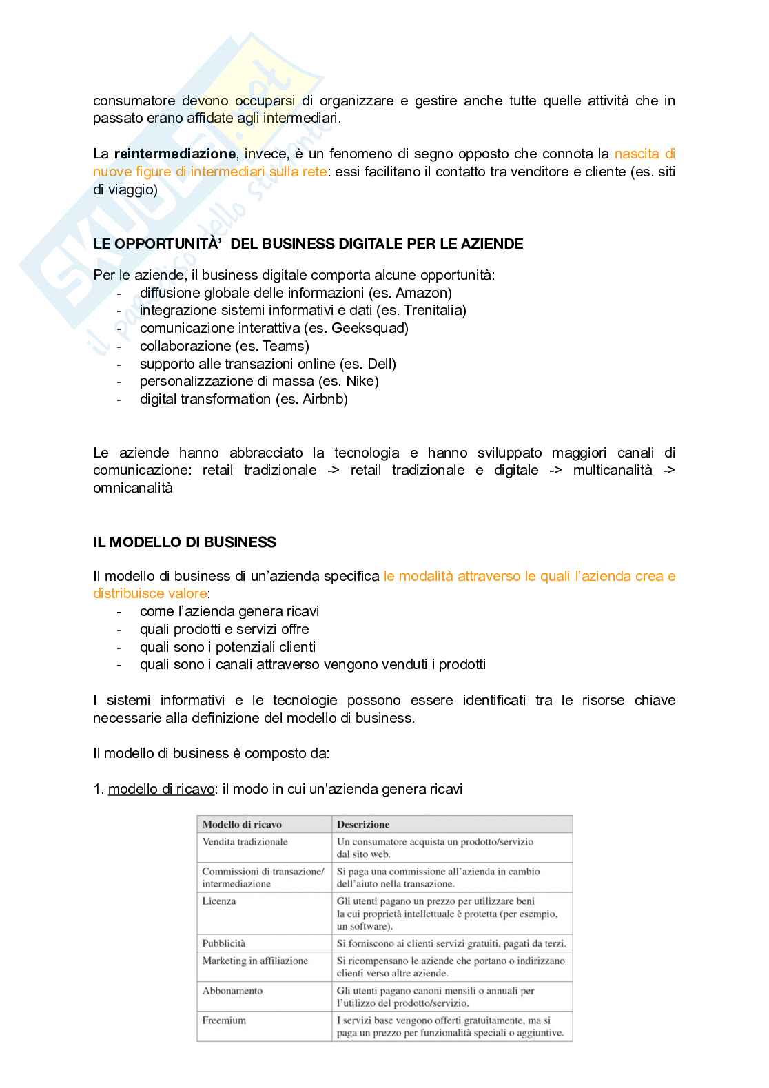 Appunti di Sistemi informativi Pag. 21