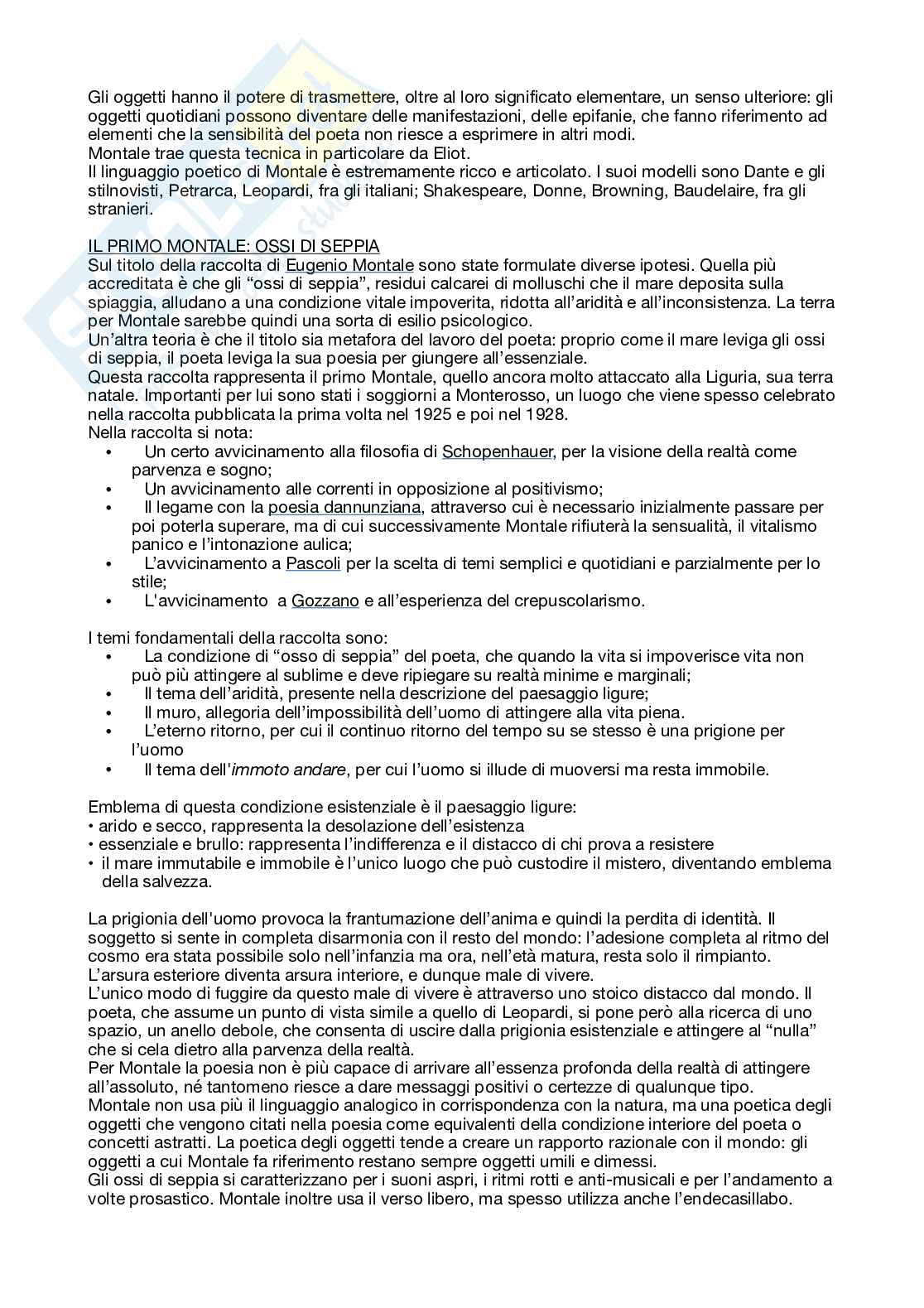 Eugenio Montale  Pag. 2