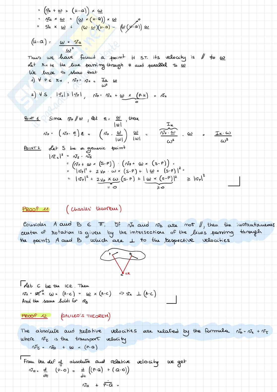 Meccanica razionale - Proofs parte 1 Pag. 6
