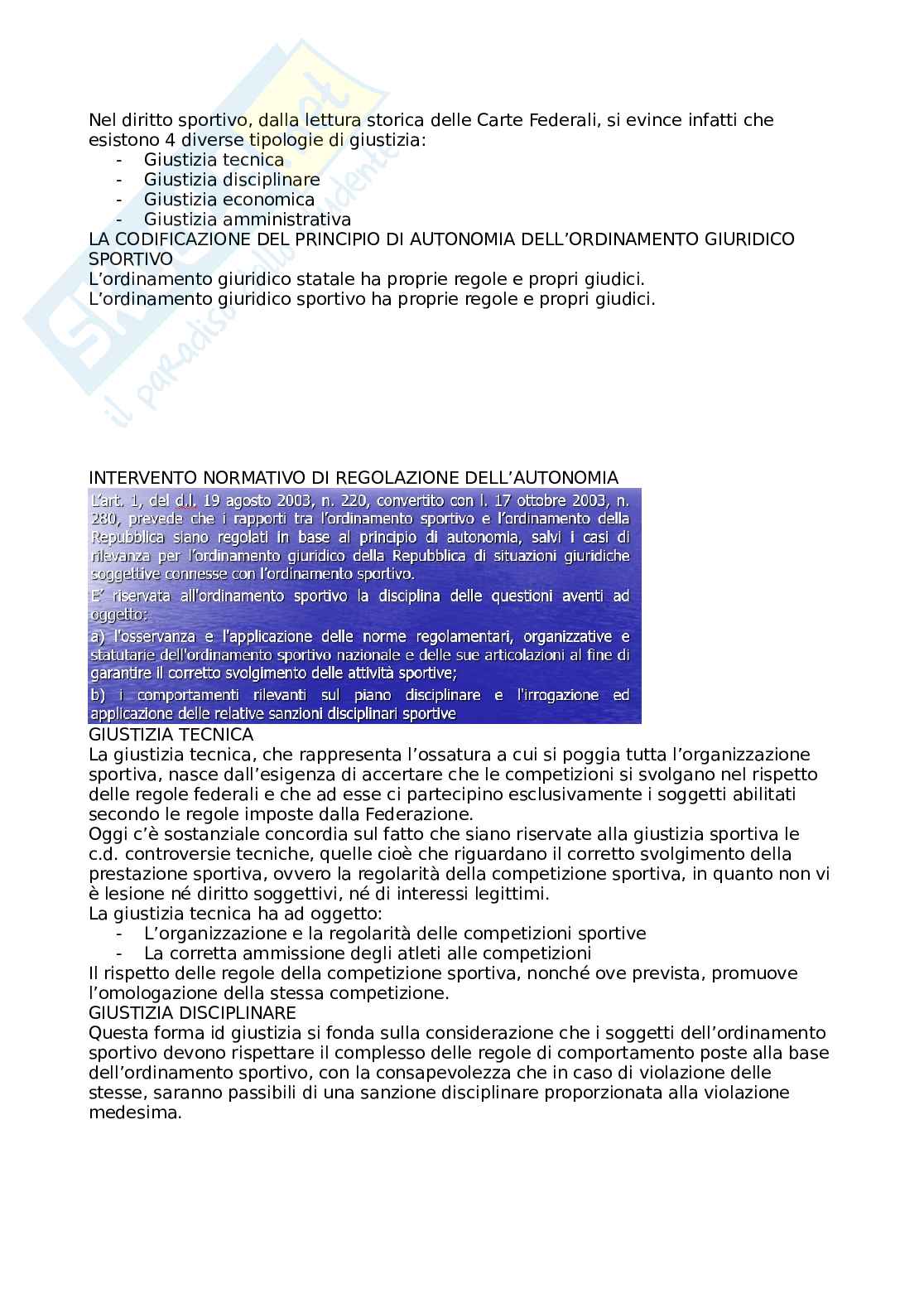 Legislazione applicata alle scienze motorie Pag. 16