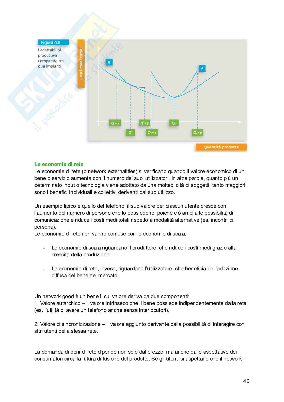 Riassunto esame Economia e gestione delle imprese, Prof. Picciotti Antonio, libro consigliato Economia e management delle imprese , Ferrucci, Tunisini, Pencarelli Pag. 41