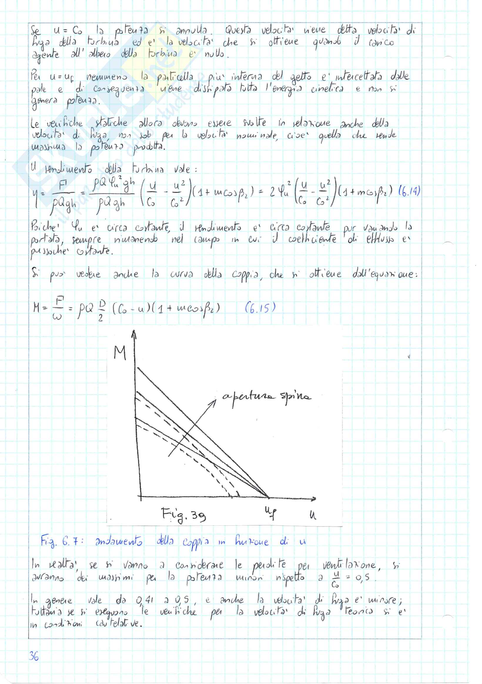 Curve caratteristiche turbine Pelton Pag. 6