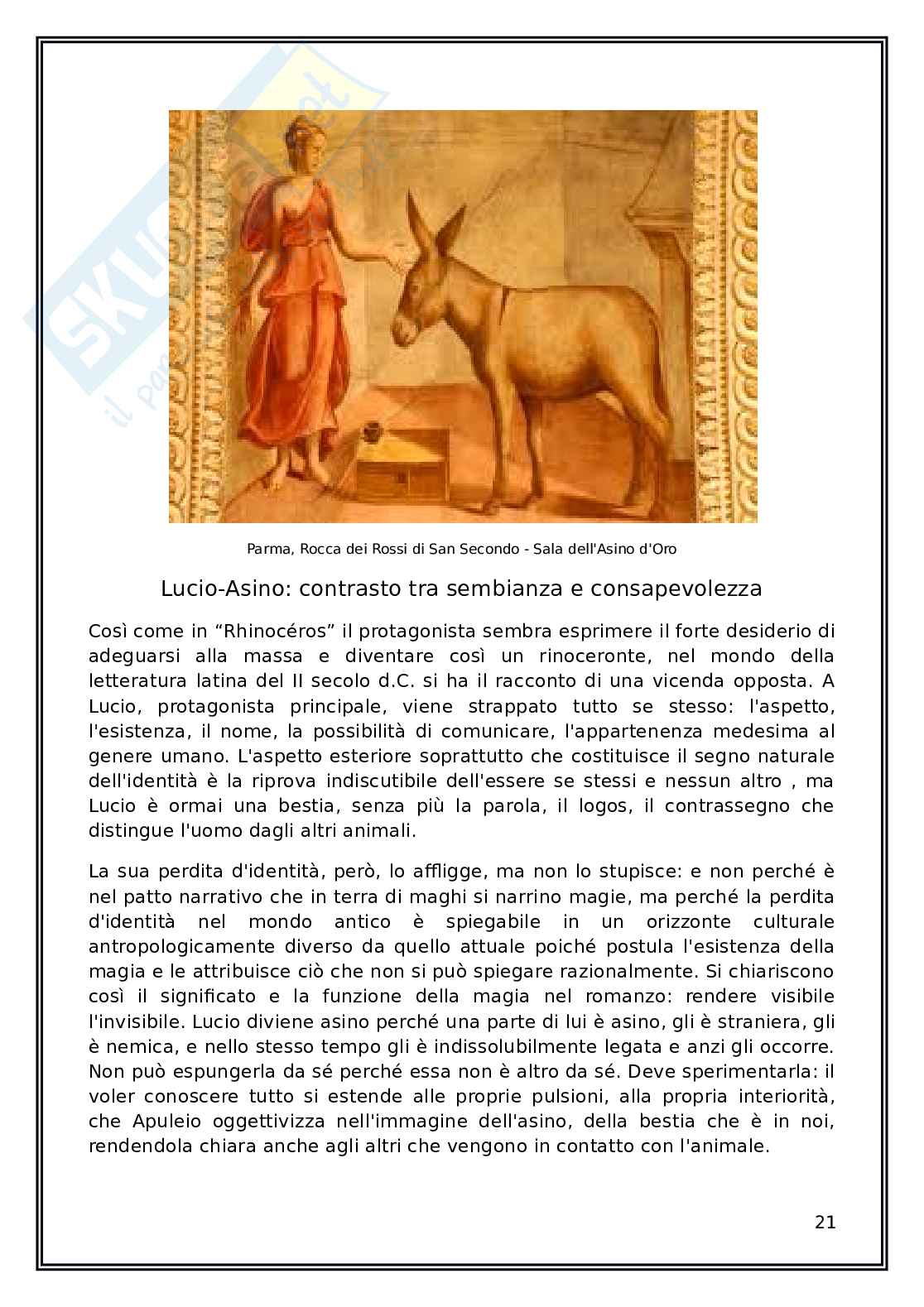Apparenza inganna tesina Pag. 21