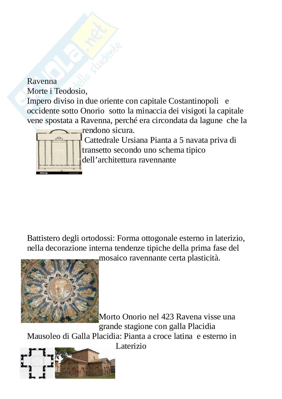 Riassunto esame Storia dell'arte medievale, Prof. Gianni Alessandra, libro consigliato Arte nel tempo, De Vecchi, Cerchiari Pag. 1