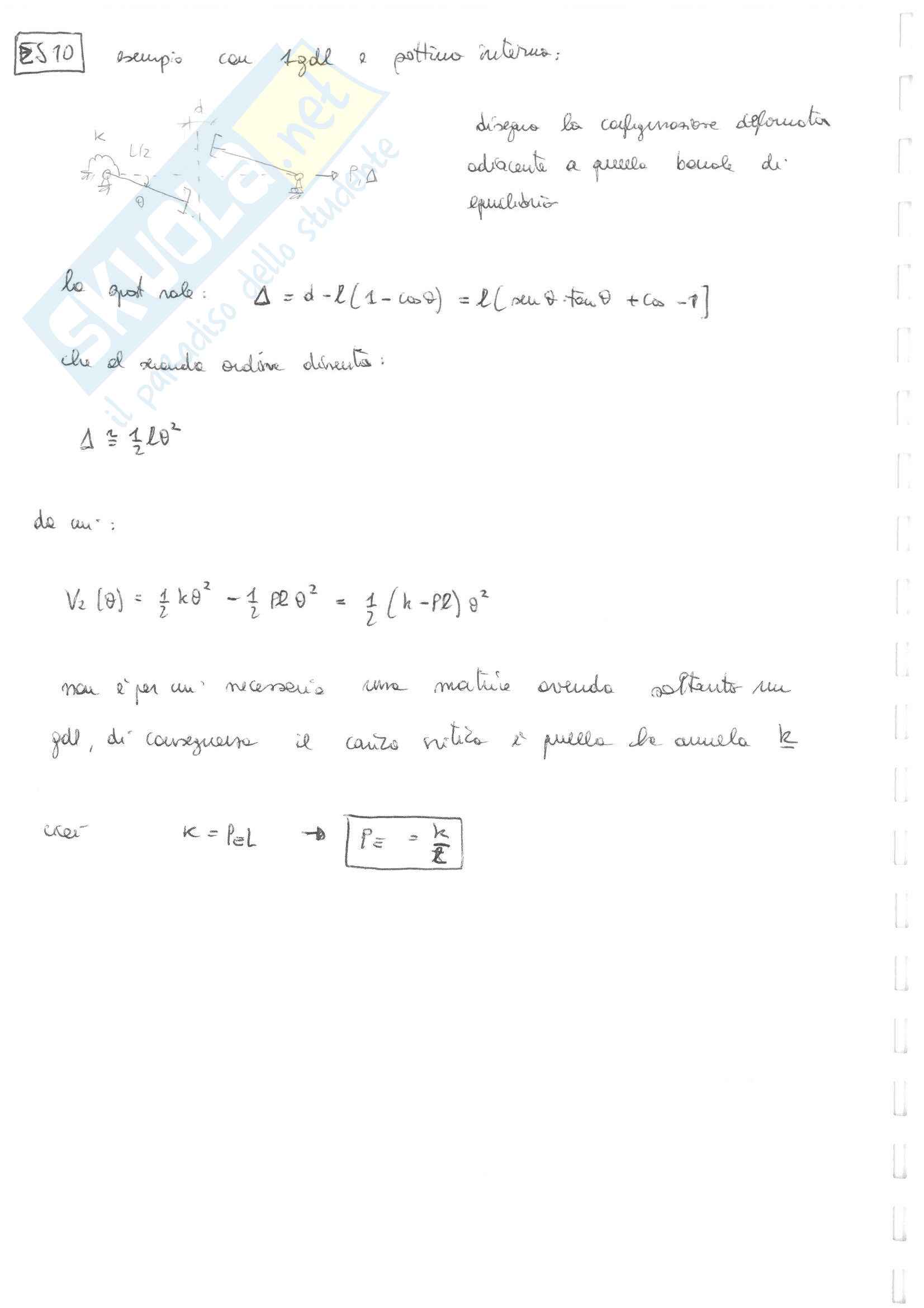 Stability of Structures - Appunti Pag. 36