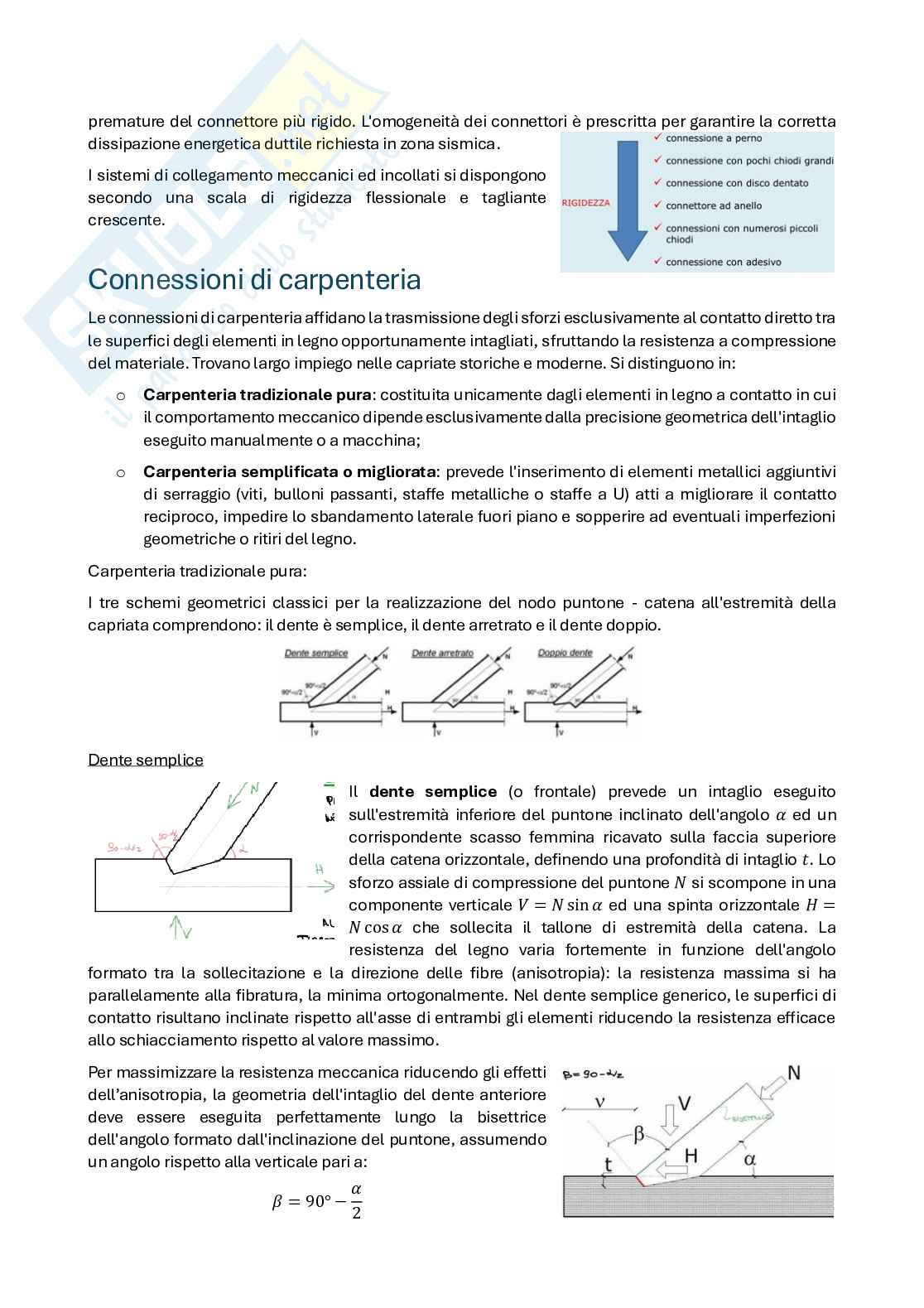 Appunti di Progetto di costruzioni in legno e muratura Pag. 21