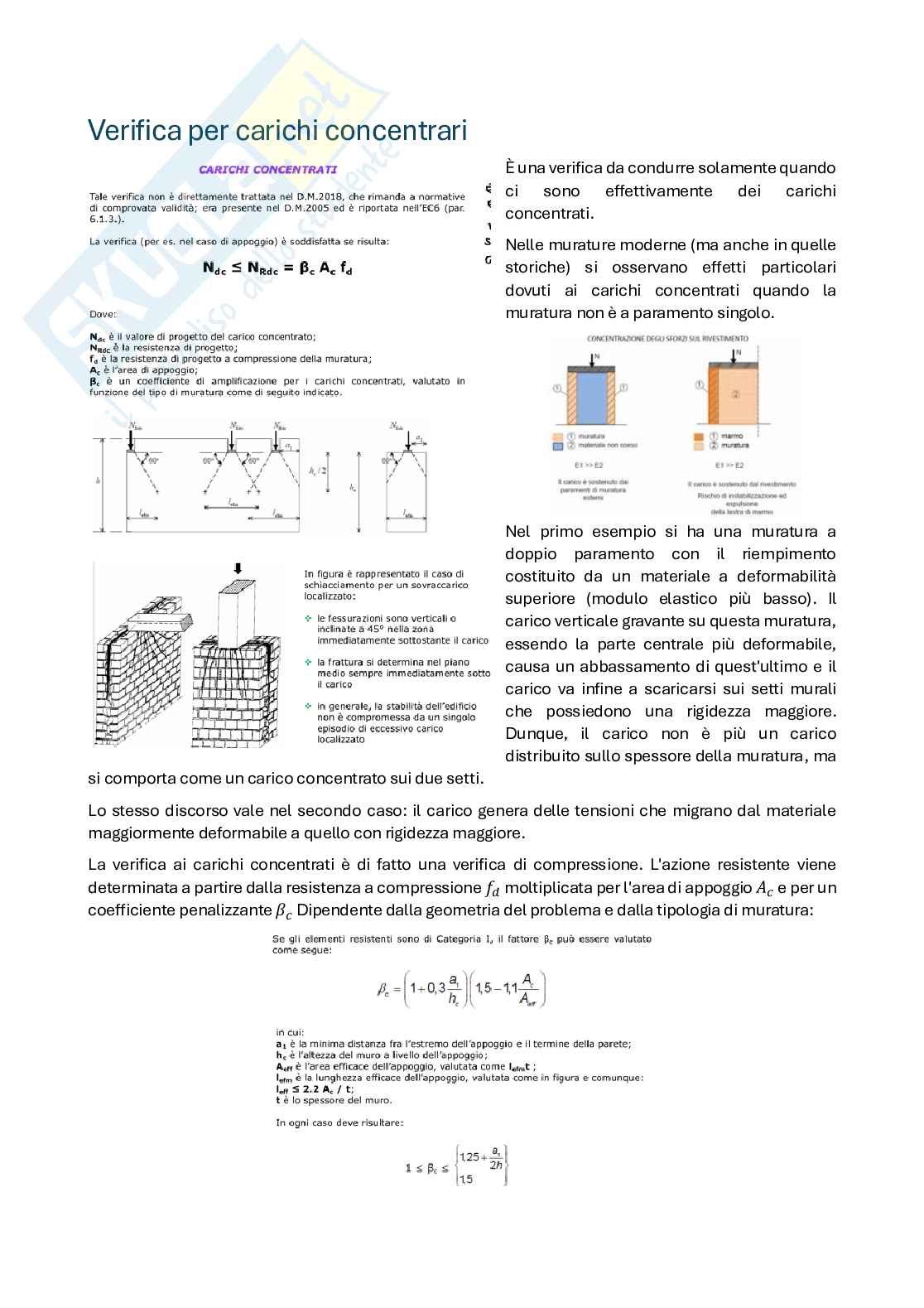 Appunti di Progetto di costruzioni in legno e muratura Pag. 41