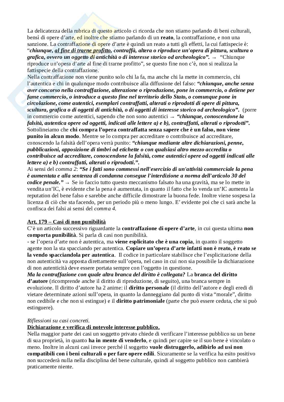 Appunti Legislazione dei beni culturali Pag. 56