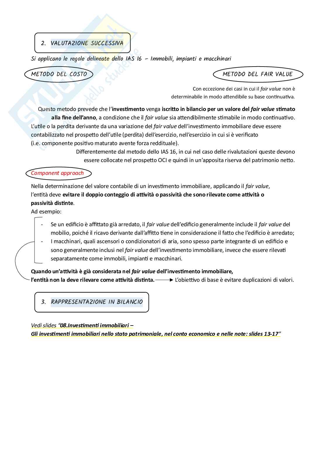 Bilanci ordinari - Appunti Pag. 56