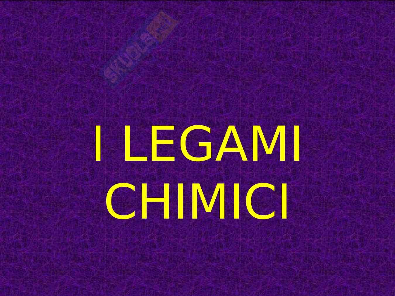 Richiami di Chimica generale Pag. 1