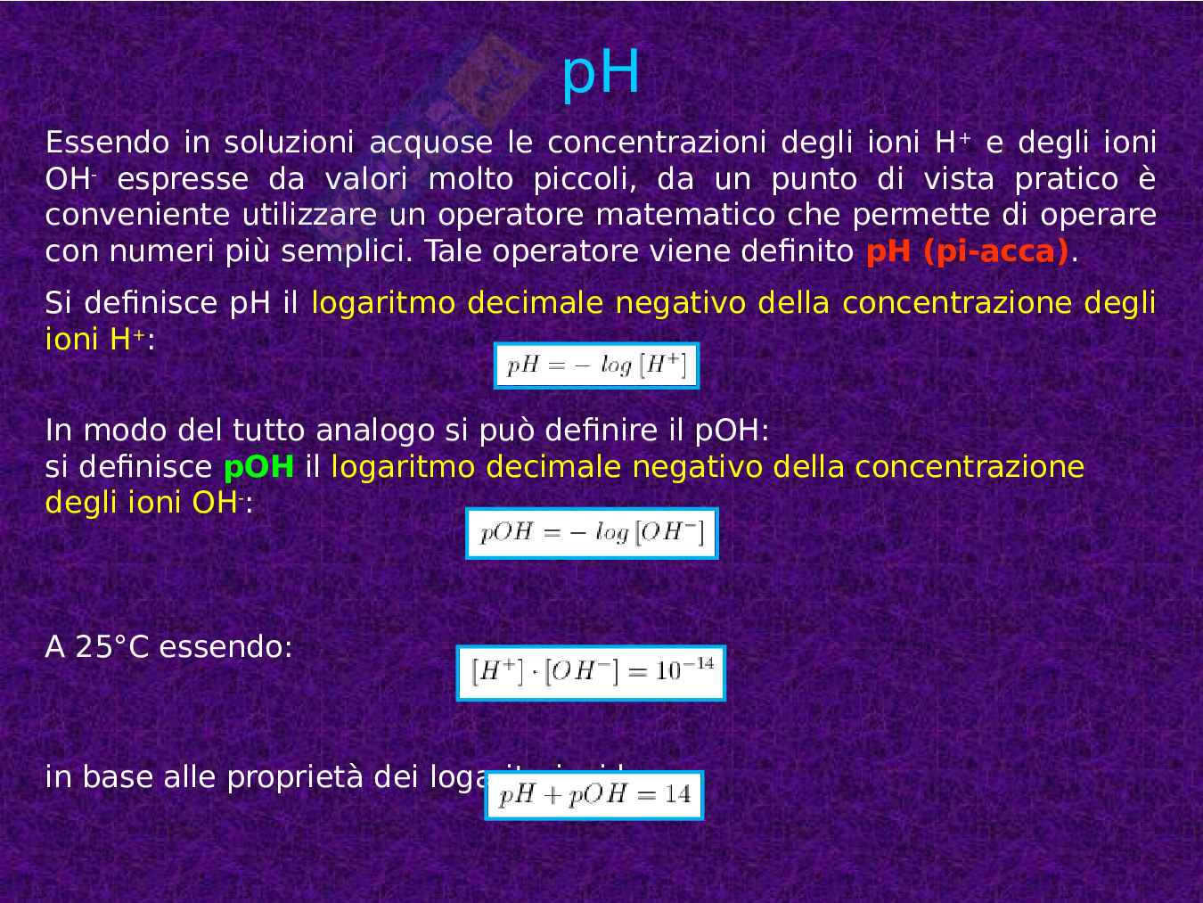 Richiami di Chimica generale Pag. 51