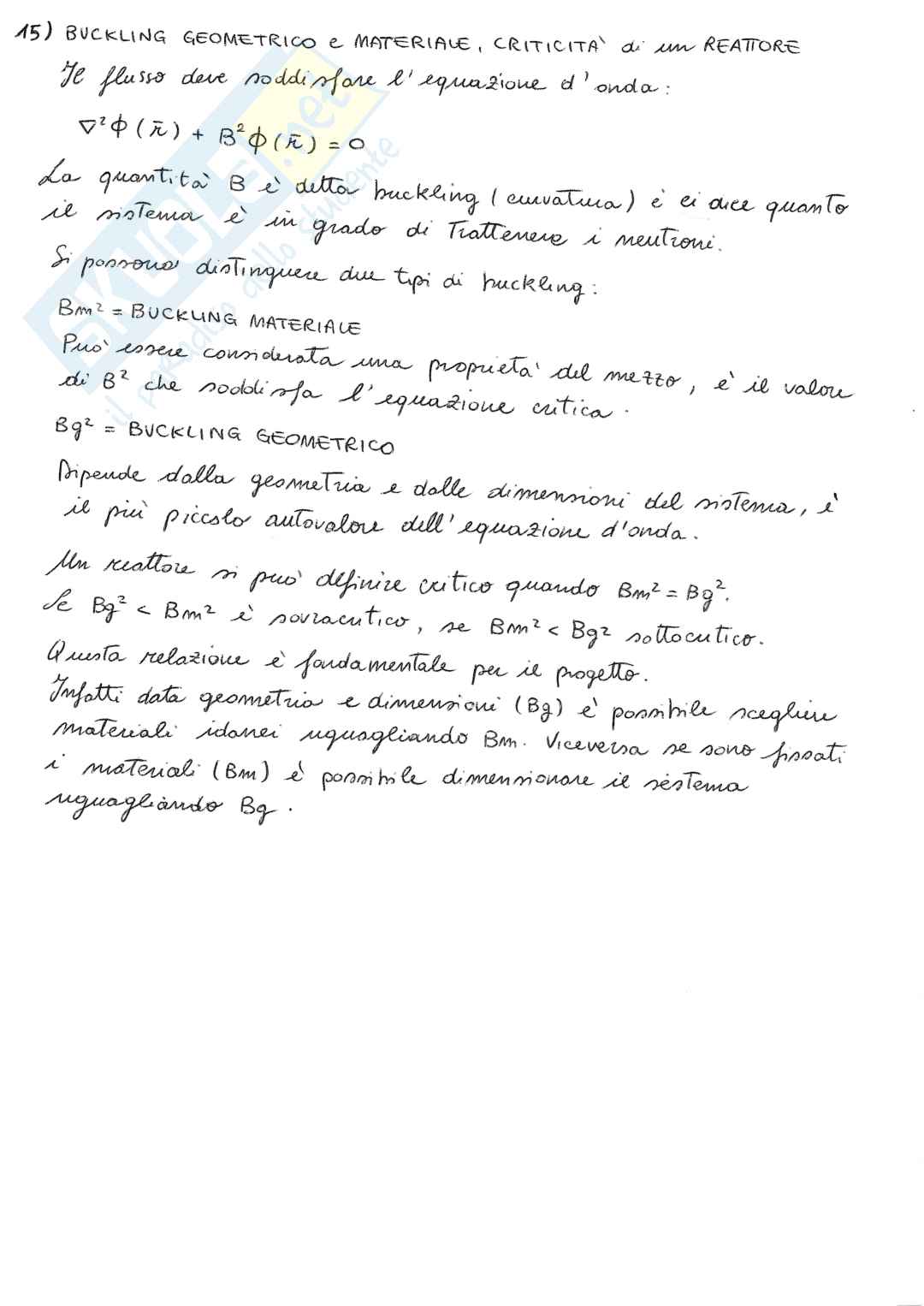 Domande e risposte fondamenti e applicazioni dell'energia nucleare t - modulo 1 e modulo 2 Pag. 16