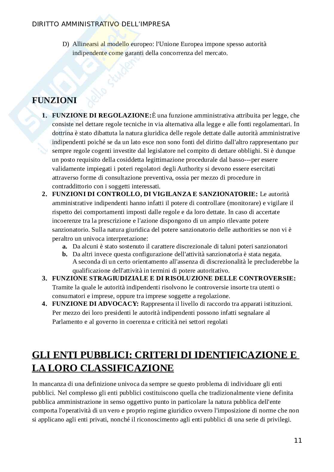 Domande esame Diritto amministrativo Pag. 11