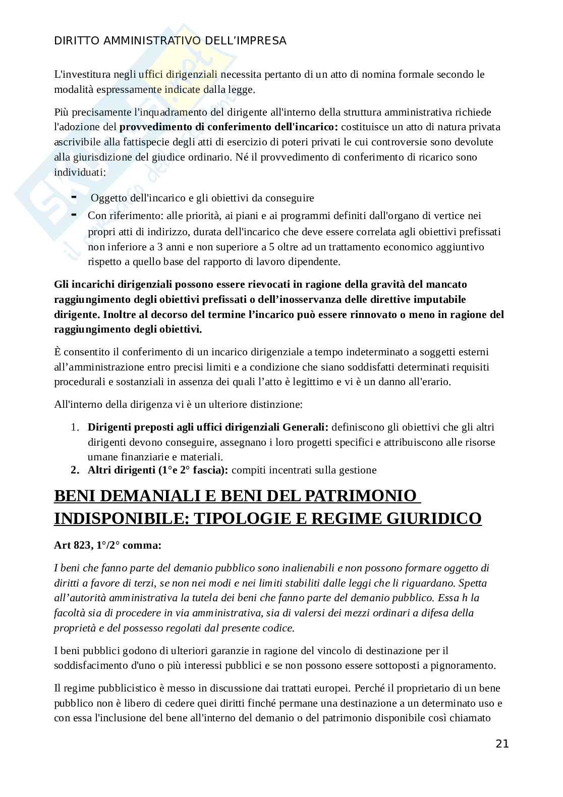 Domande esame Diritto amministrativo Pag. 21