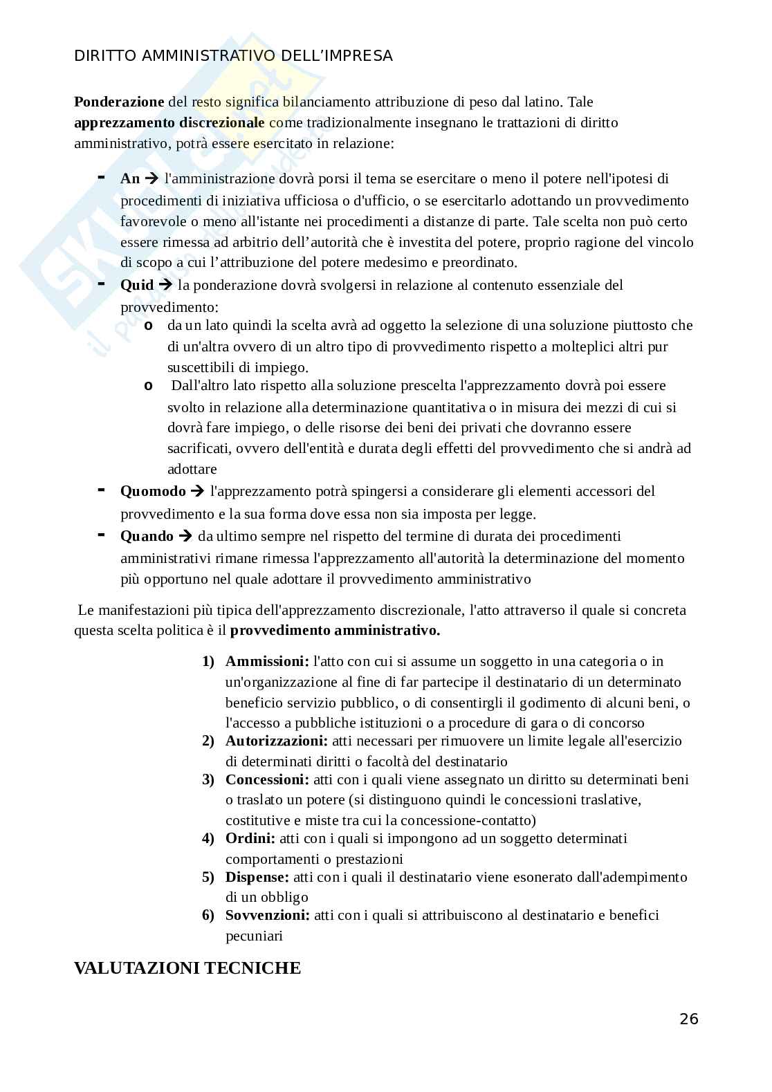 Domande esame Diritto amministrativo Pag. 26