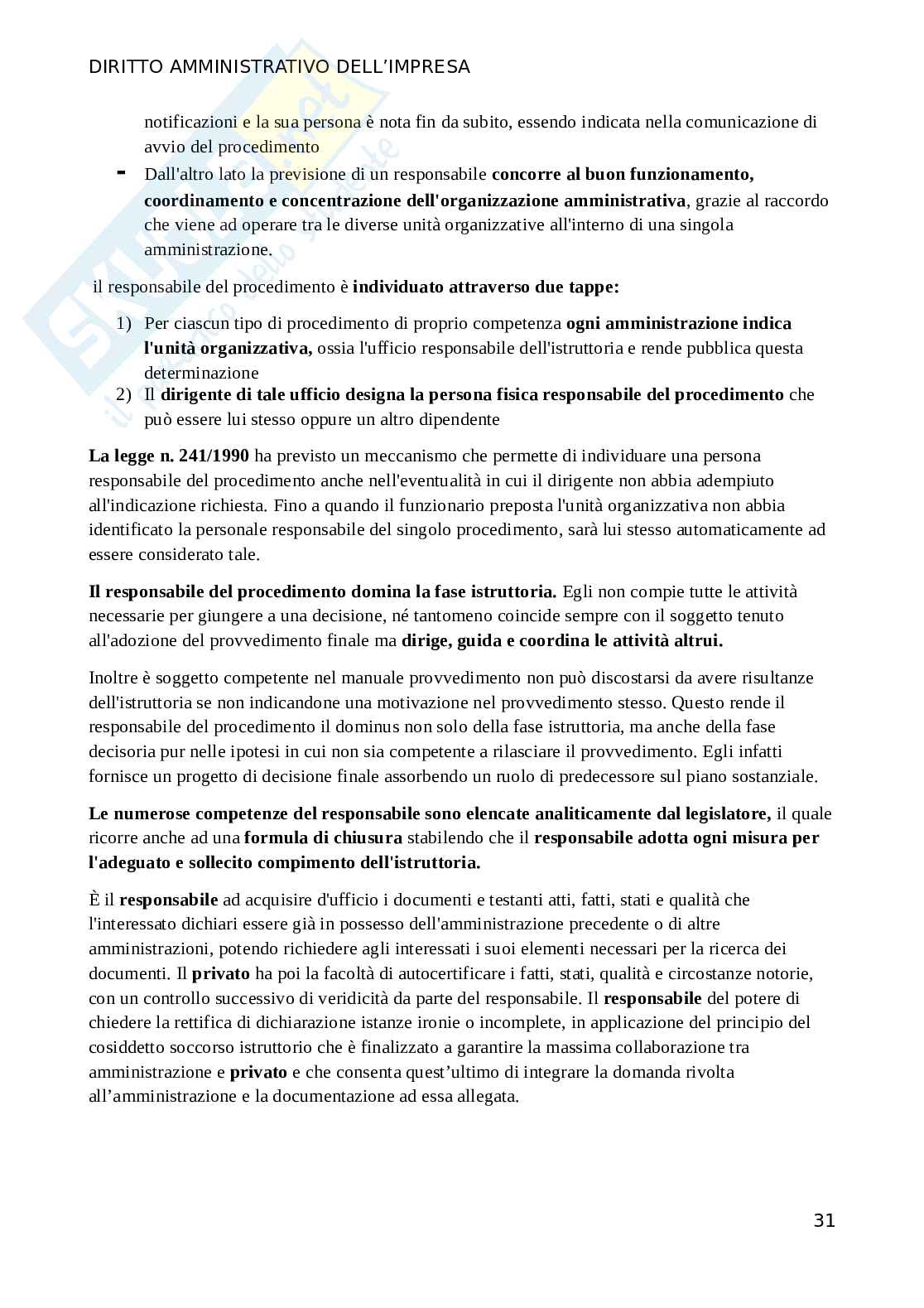 Domande esame Diritto amministrativo Pag. 31