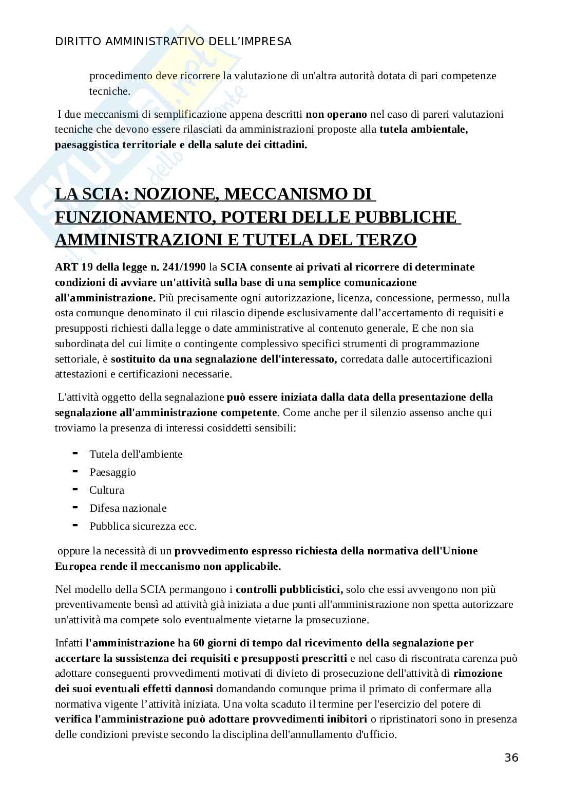 Domande esame Diritto amministrativo Pag. 36