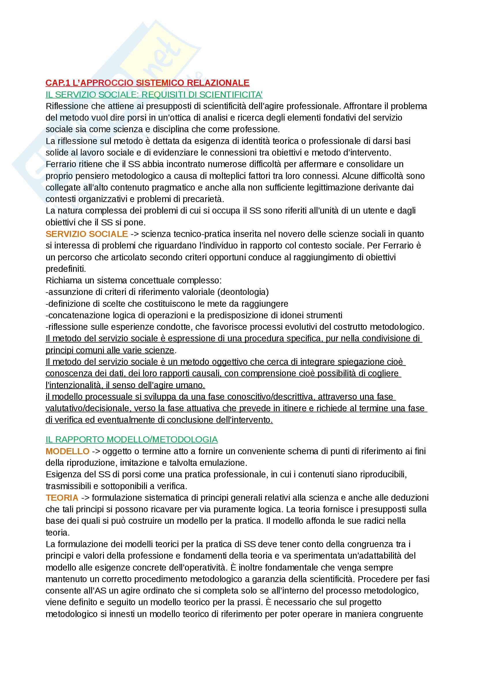 Metodi E Tecniche Del Servizio Sociale