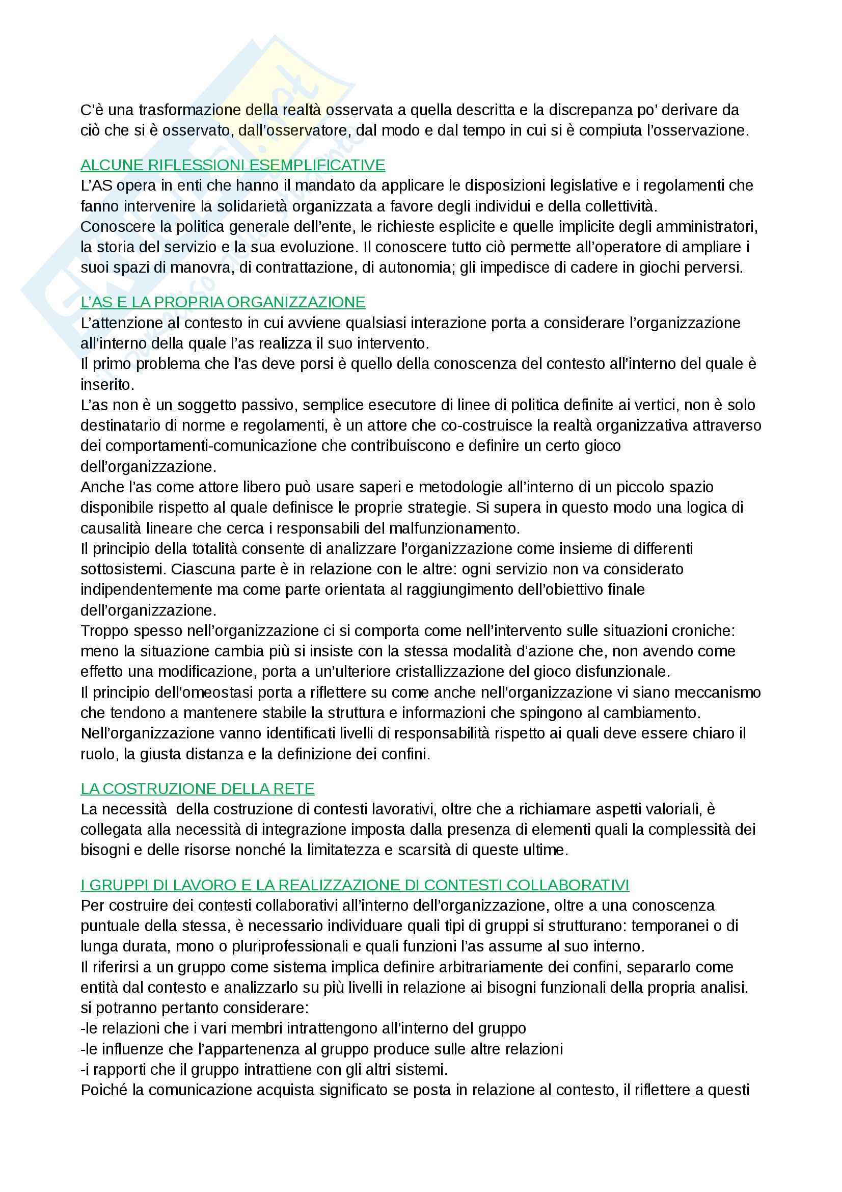 Metodi E Tecniche Del Servizio Sociale