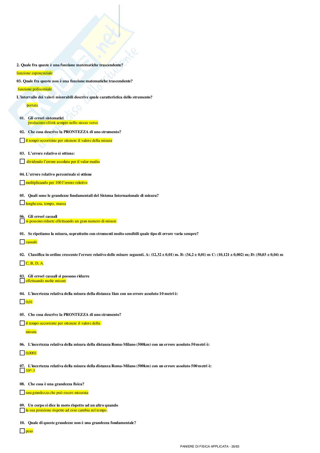 Fisica applicata Pag. 2