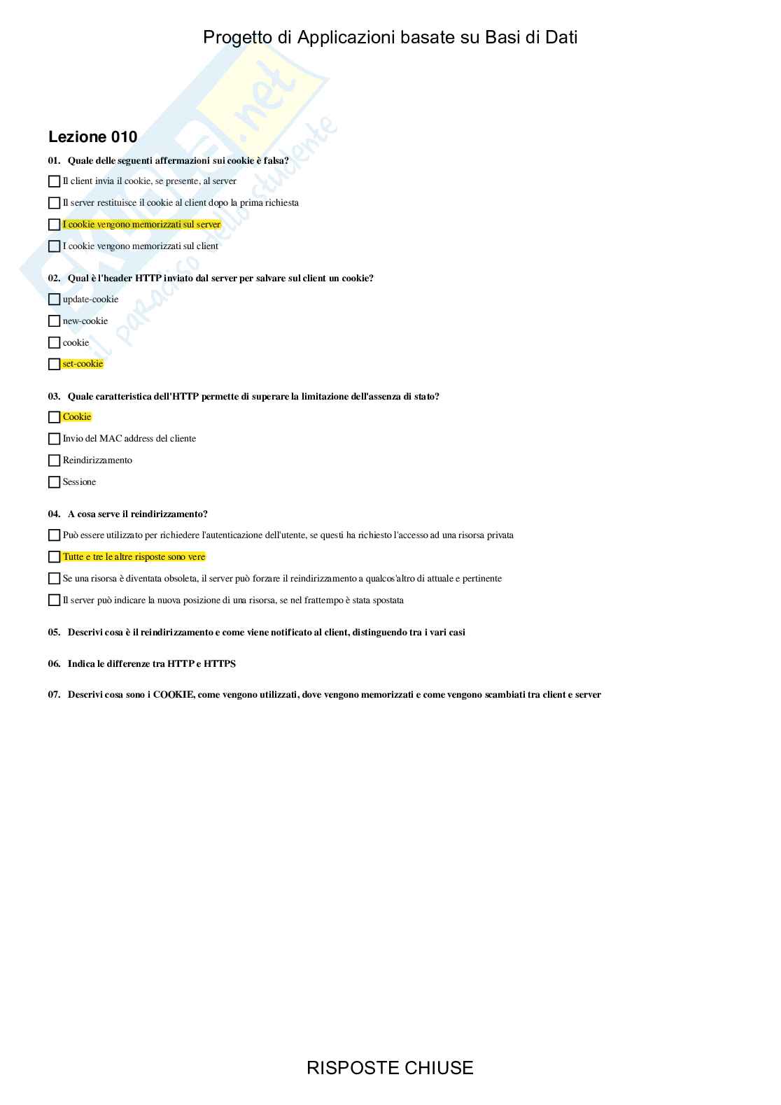 Progetto di applicazioni basate su basi di dati - Paniere compilato Pag. 11