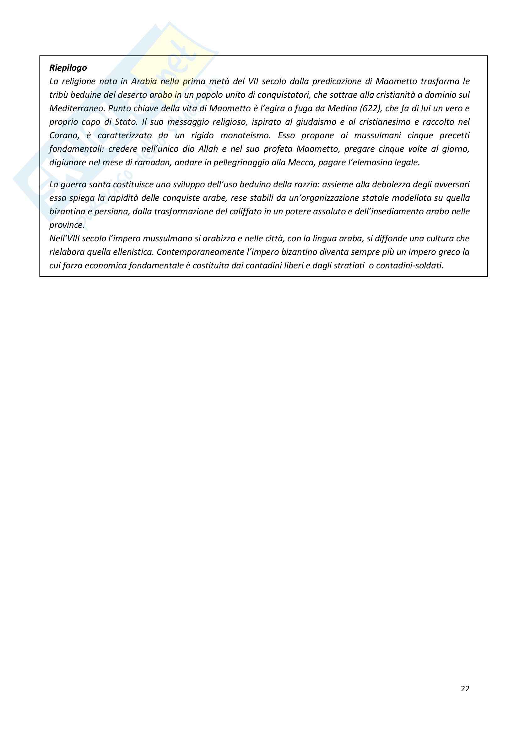 Riassunto esame Storia Medievale, prof. Comba, libro consigliato Storia Medievale, Comba Pag. 21
